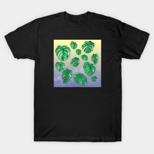 leaves pattern T-Shirt